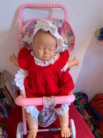 Berjusa (Spanish) Dolls - Toddler (Anatomically correct!), Newborn & Twins in Basket!