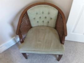 Mid Century Modern Cane Sided Chairs!