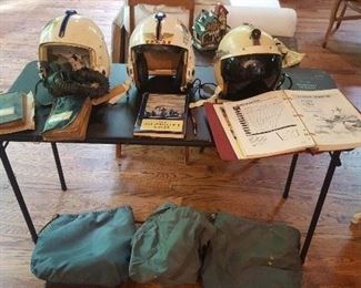1960's fighter pilot helmets manuals and much more.