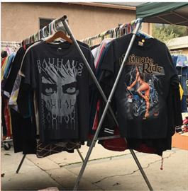 Tons of vintage tees - band tess and harley and more..