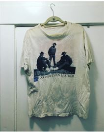 Vintage RUN DMC tougher than leather t shirt