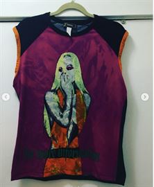 90s Versace Donatella tank