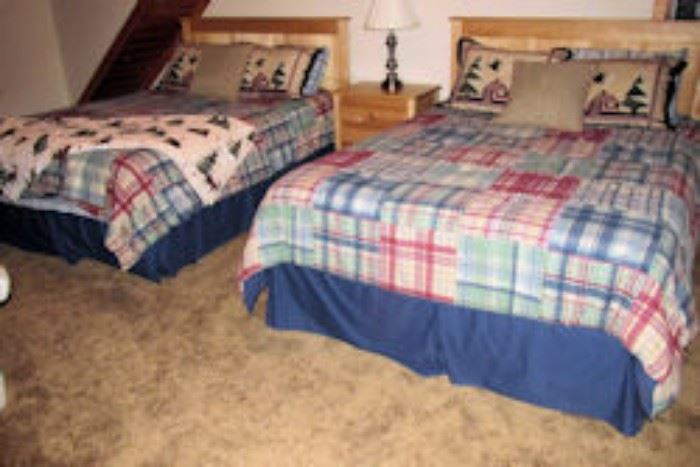 two queen beds