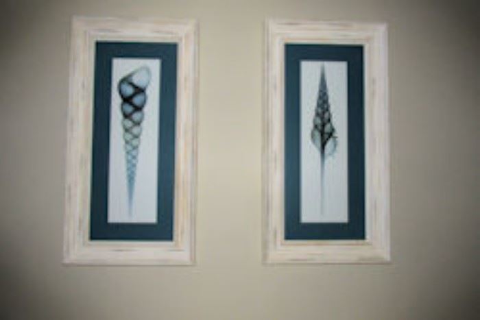 two framed pieces
