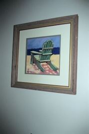x framed adirondak chair