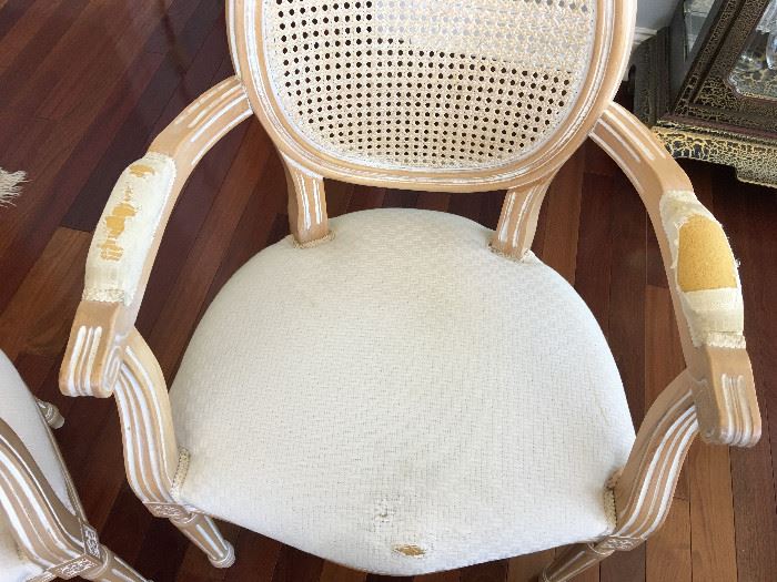 Louis Chair, upholstery needs to be replaced.