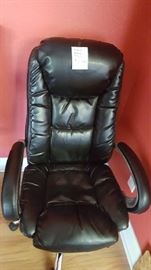 Leather office chair