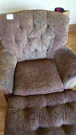 Chair with Ottoman