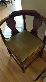 Victorian corner chair