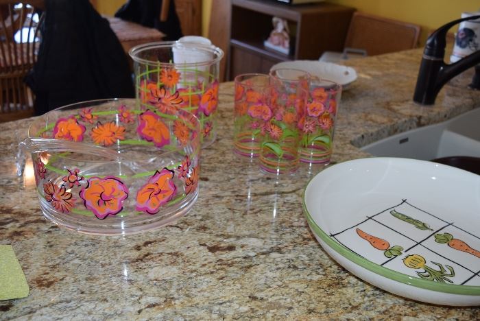 Floral Dishes