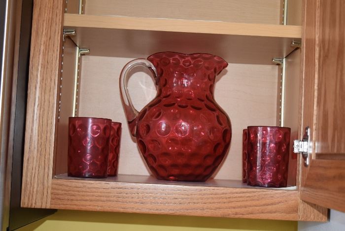Pitcher & Glasses