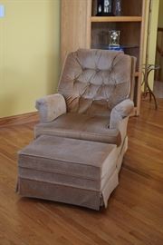 Arm Chair, Ottoman