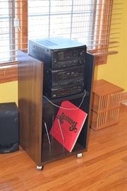 Entertainment Cart, Electronics