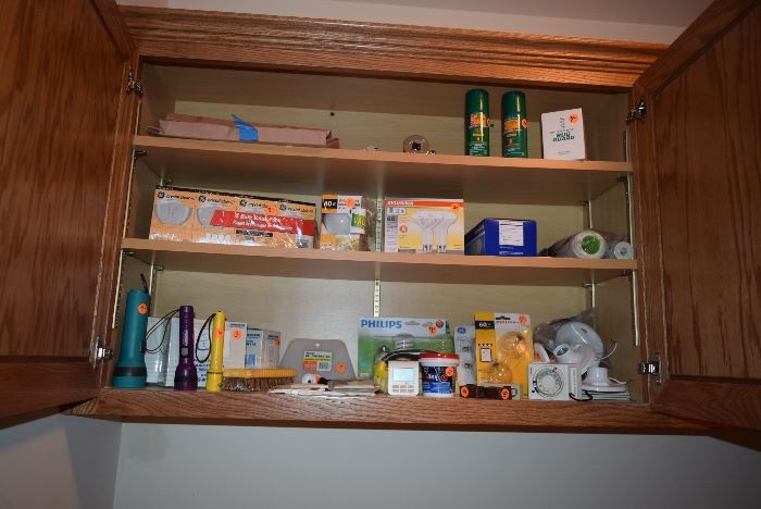 Lightbulbs, Flashlights, Timers