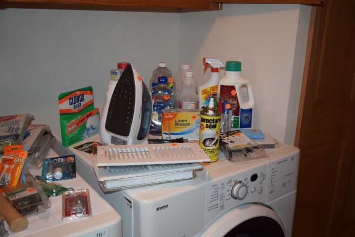 Household, Cleaning Supplies, & Iron