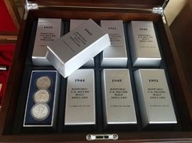 Collection of silver coins