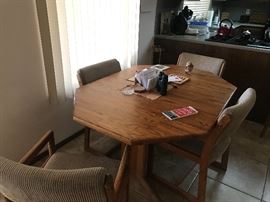 Table and chairs