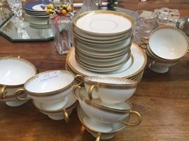 6pl. Limoges Desert Set