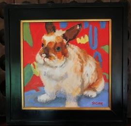 Linda St. Claire painting