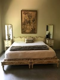 Hollywood Regency Bedroom Suite formerly owned by Silver Screen Star Jean Harlow