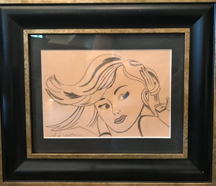Painting bearing the name Lichtenstein