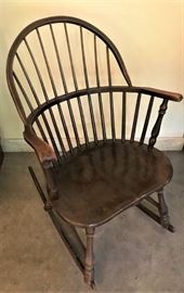 Antique Windsor Rocker