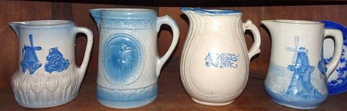 Blue & White Stoneware