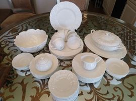 52-piece set of English Coalport "Countryware" china.
