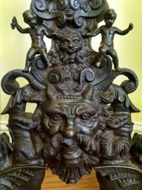 Oh LAWD! Is that really frontal putti nudity? The horror! And the look on that horny devil's face, what IS he thinking?