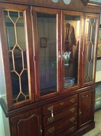 Formal china cabinet - also great for display and storage
