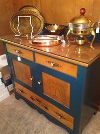 Painted/stenciled server