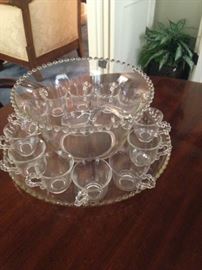 Another punch bowl and cups