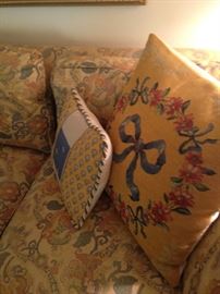 Needlepoint pillows
