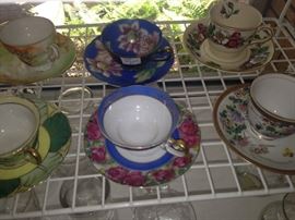 Tea cups and saucers