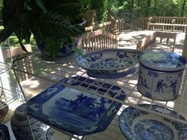 More blue & white choices