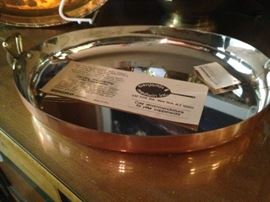 Copper pan