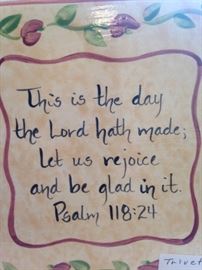 What a wonderful reminder!