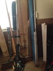 Vintage movie screen