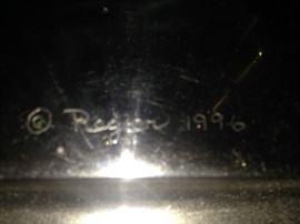 Signed by Arlie Regier - 1996