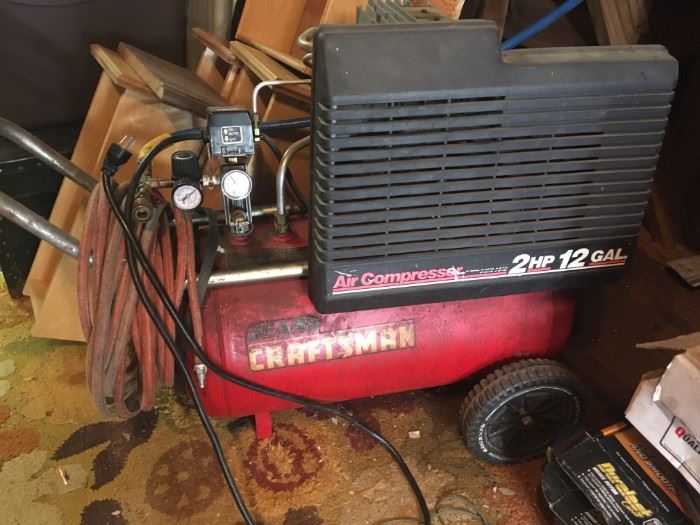 craftsman 12 gal. air compressor
