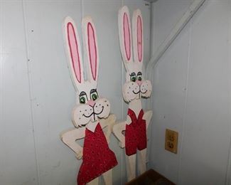 Wooden Rabbits