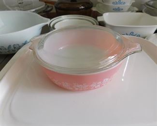 Pink Corningware