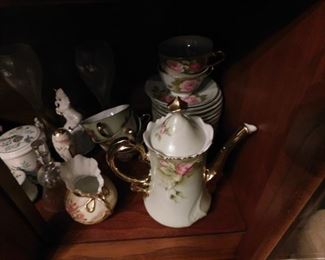Old Porcelain Tea Set 