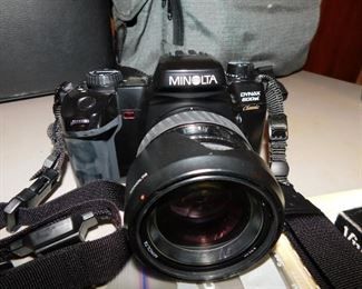 Minolta Dynax 800si Camera and Accessories