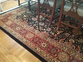 Large oriental rug