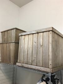 Teak Planter boxes