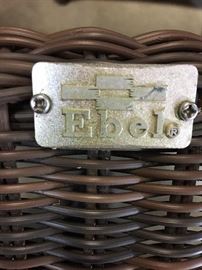 Ebele faux wicker Bar Harbor set