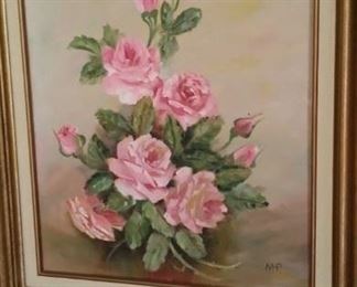 Original oil painting on board