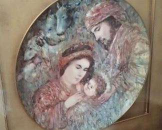 Collectors LE playe, tastefully framed