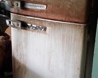Refrigerator / freezer from 60 years ago, working today, with in garage.
Also two working freezers in garage, and a somewhat newer refrigerator upstairs!